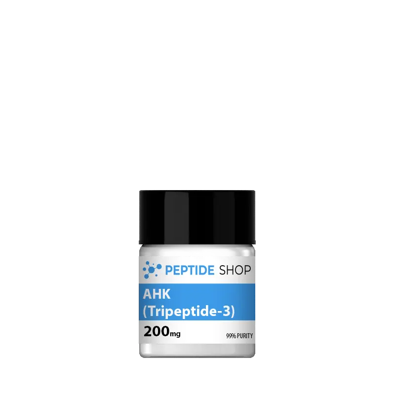 AHK (Tripeptide-3) 200mg™ AHK tripeptide-3 200mg peptide vial lab tested USA